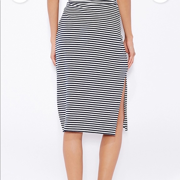 Striped pencil skirt - Picture 4 of 4
